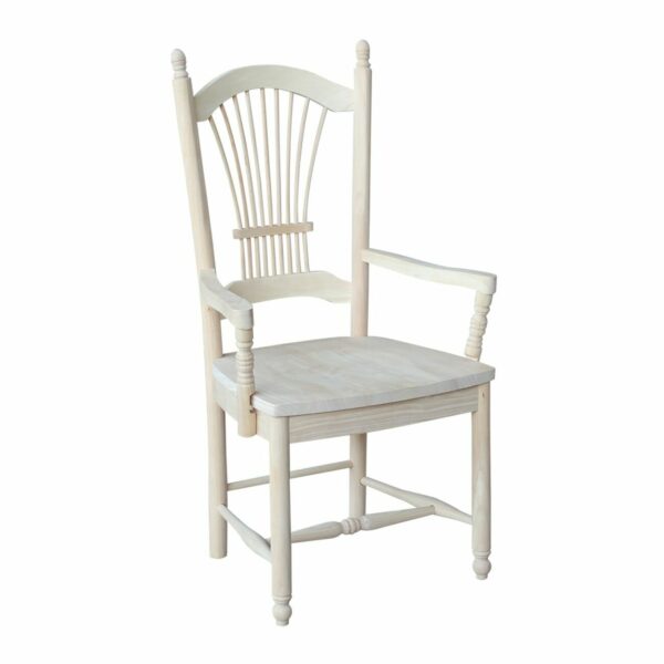 C-1622 Sheaf Back Arm Chair with Free Shipping 1