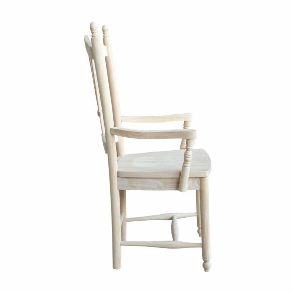C-1622 Sheaf Back Arm Chair with Free Shipping 3