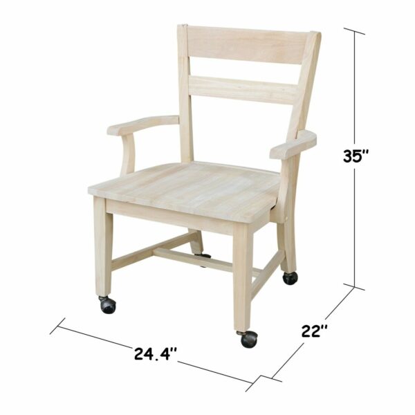 CI-226 Castor Dining Chair with Free Shipping 4