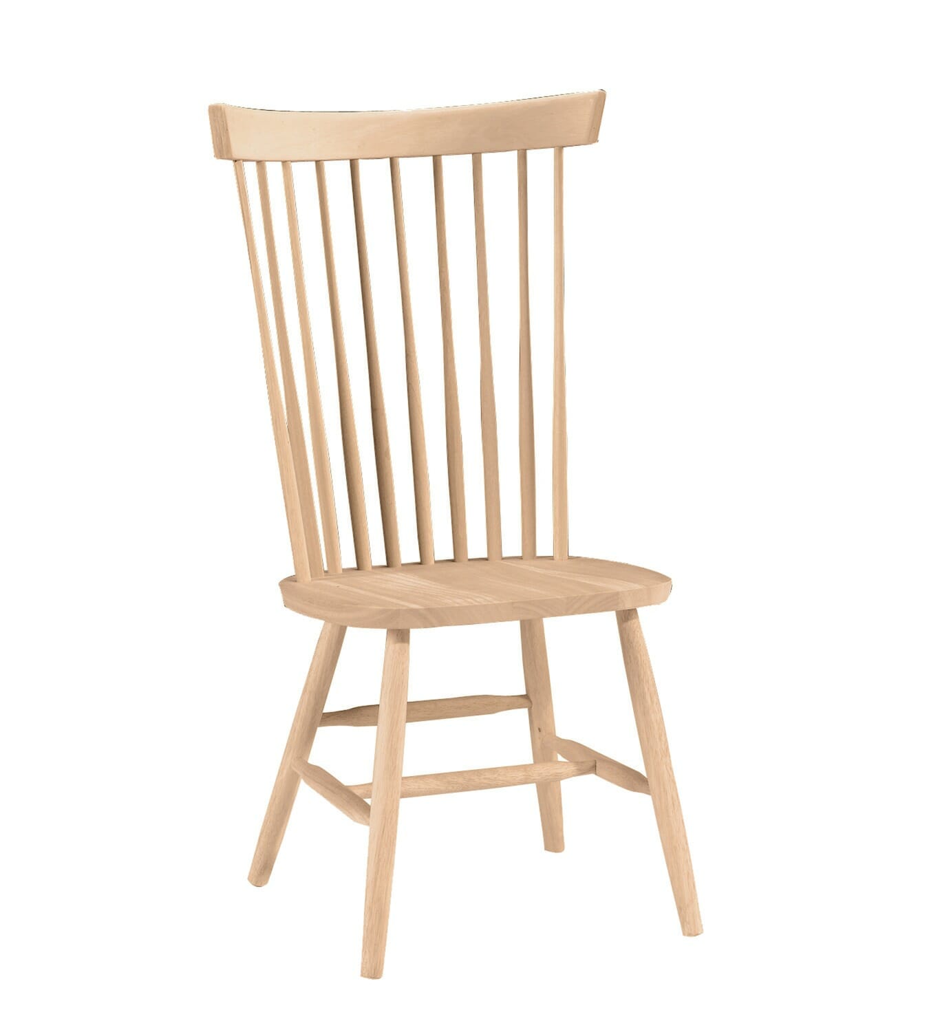 Unfinished windsor dining discount chairs