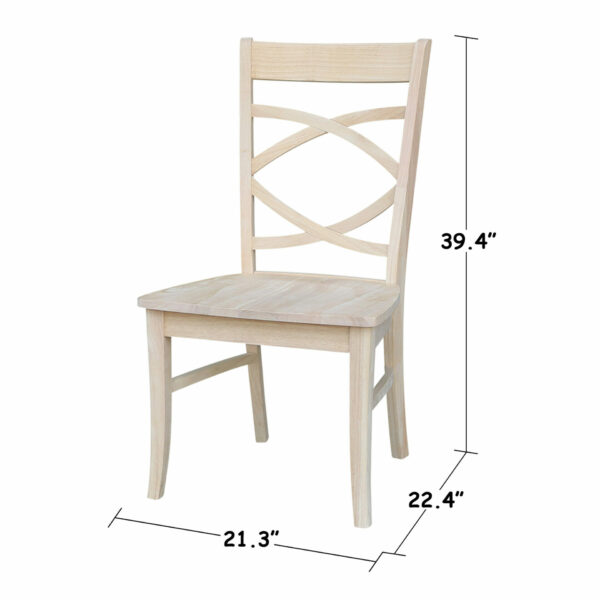 C-316 Milano Chair 2-pack with Free Shipping 3