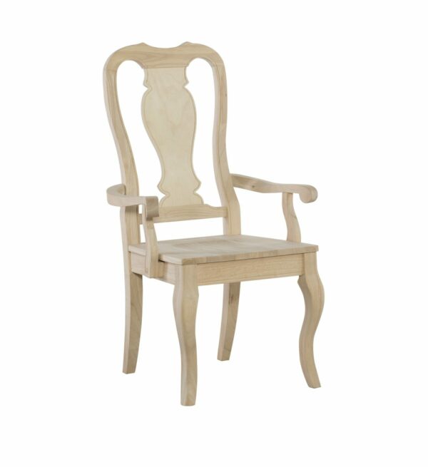 Parawood Queen Anne Arm Chair 1