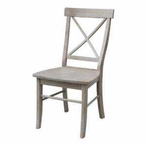 C-613 X Back Chair 2-Pack - Taupe Gray