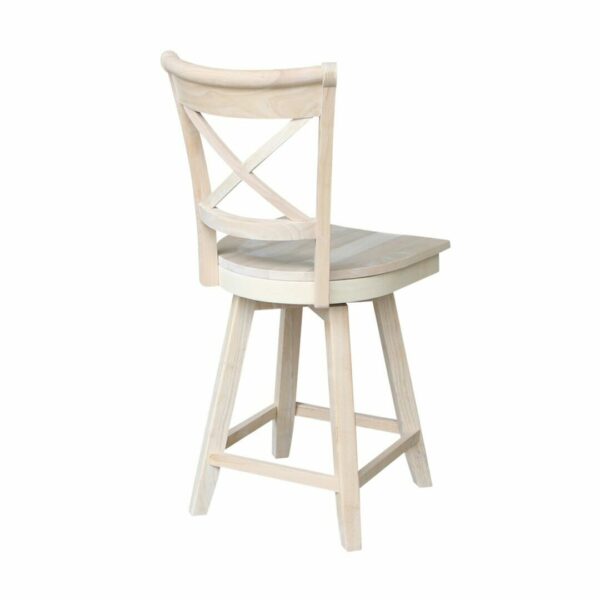 S-312SW Charlotte Swivel Counter Stool Free Shipping 20