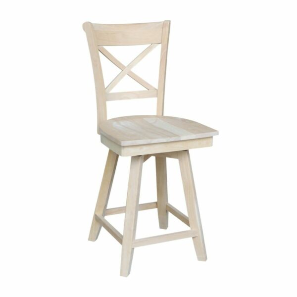 S-312SW Charlotte Swivel Counter Stool w/FREE SHIPPING 12