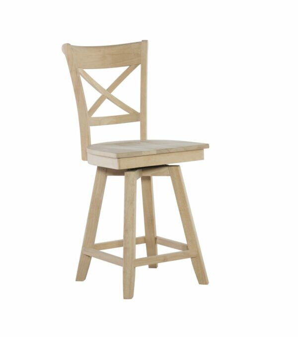 S-312SW Charlotte Swivel Counter Stool Free Shipping 18