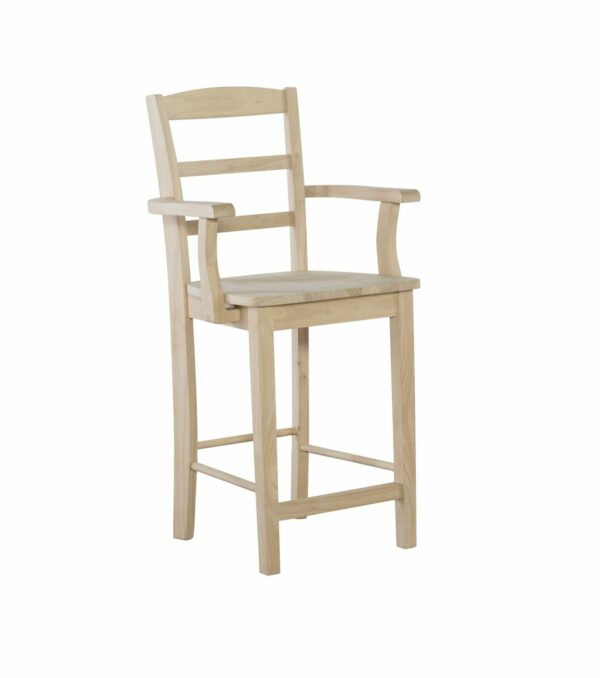 S-402AB Madrid Counter Stool with Arms 3