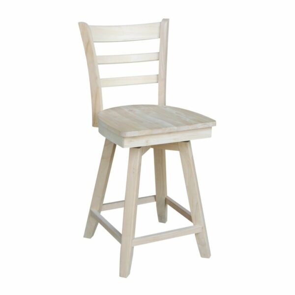 S-6172SW Emily Swivel Counter Stool with FREE SHIPPING 62