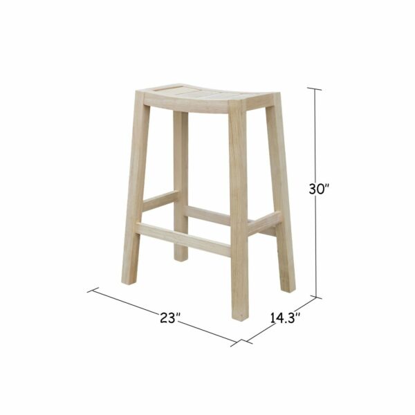 S-930 30" Ranch Barstool with FREE SHIPPING 8