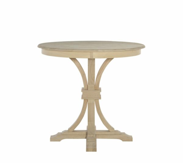 T-142RT 42" Solid Round Create-A-Table 2