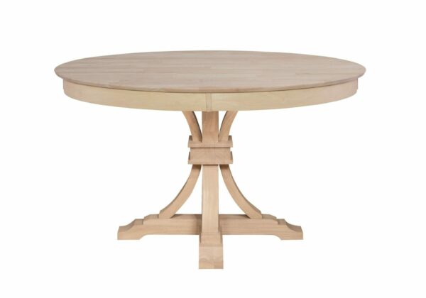 T-148RT 48" Sienna Table with Flair Pedestal 2
