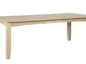 T-4072XBC Hampton Extension Table Unfinished