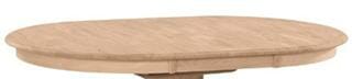 T-4218XBT 42 x 54 inch Oval Butterfly Leaf Create-A-Table 2