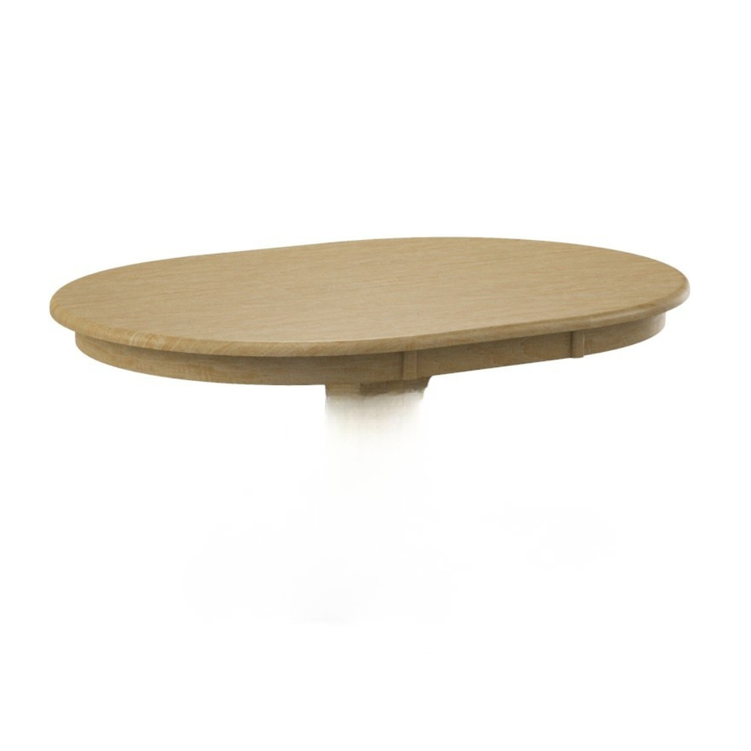 T-4848XBT 48 inch Round Butterfly Leaf Table - Image 3