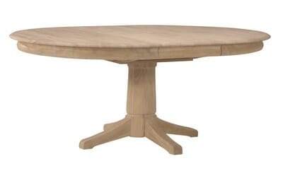 T-4848XBT 48 inch Round Butterfly Leaf Table 14