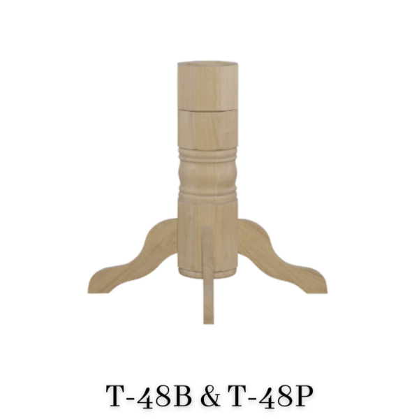 T-48RT 48" Solid Round Create-A-Table 16