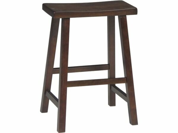 S-682 Parawood 24-inch tall Saddle Stool 18