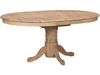 T-4848XBT 48 inch Round Butterfly Leaf Create-A-Table 5
