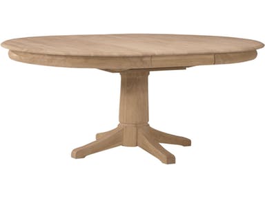 T-5454XBT 54 inch Round Butterfly Leaf Table 3