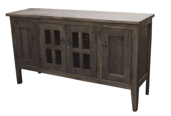 30859 Rustic Buffet/TV stand side view