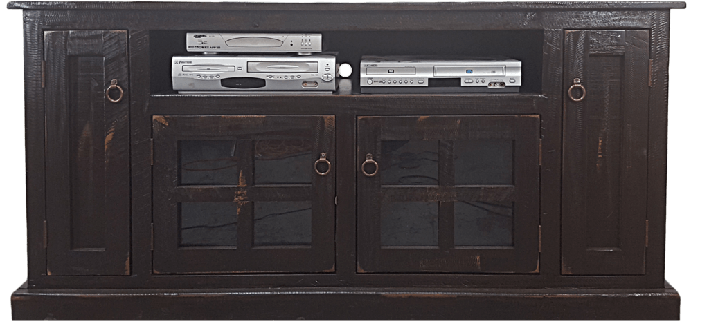 30866 Rustic 68 inch wide Sound Bar TV Stand 23