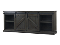 33580 Rustic 82" Wide Provincial TV Stand 5