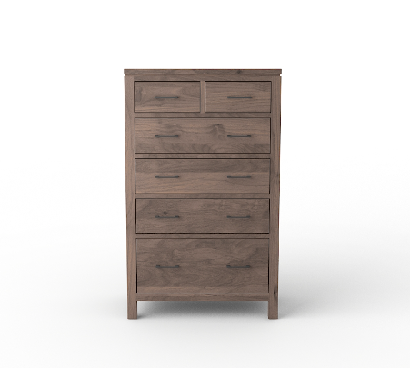 63161 Alder Two West Six Drawer Chest 11