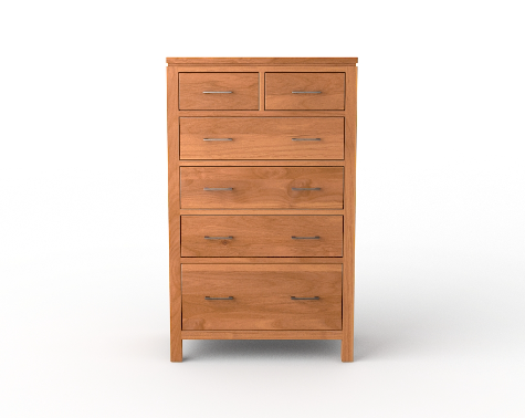 63161 Alder Two West Six Drawer Chest 16