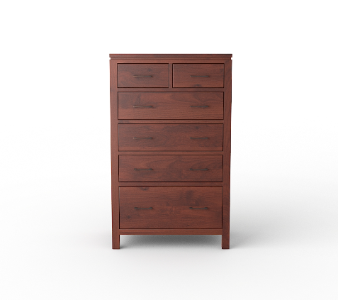 63161 Alder Two West Six Drawer Chest 17