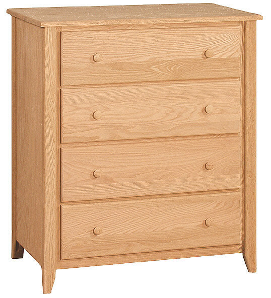 Woodcraft Shaker Four Drawer Chest 1