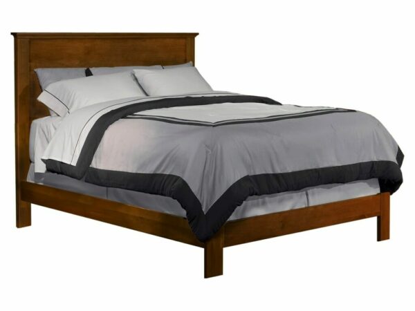 62299 Alder King Heritage Flat Panel Bed 1