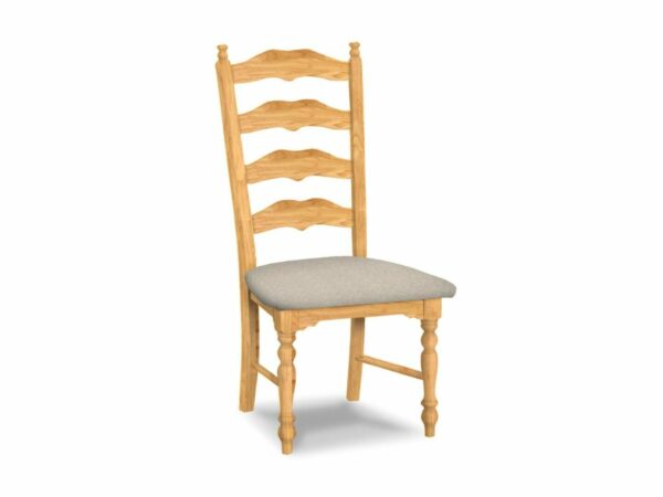 C-2170-F6-2 Upholstered Maine Ladder Back Chair (2) Free Shipping 4