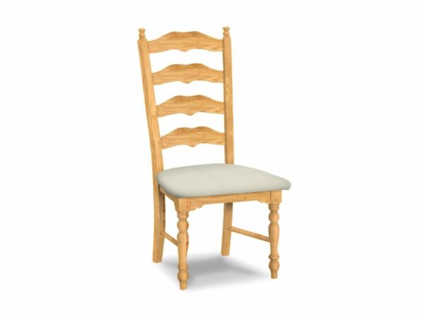 C-2170-F6-2 Upholstered Maine Ladder Back Chair (2) Free Shipping 19