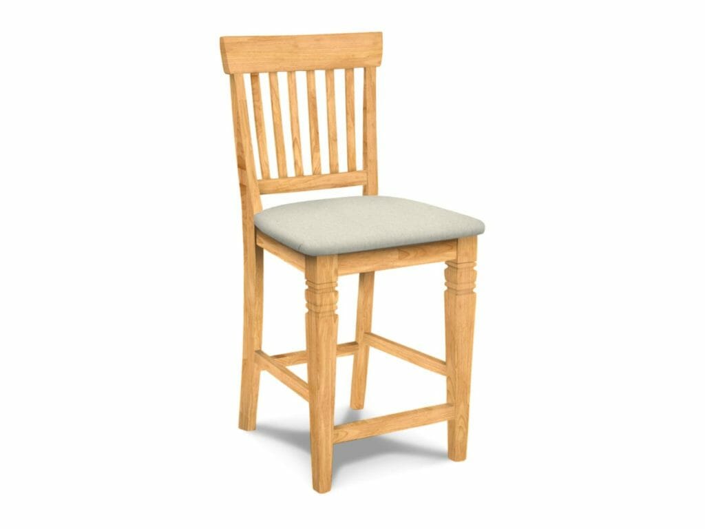 S-112-F6 Seattle Counter Stool w/Upholstered Seat 27