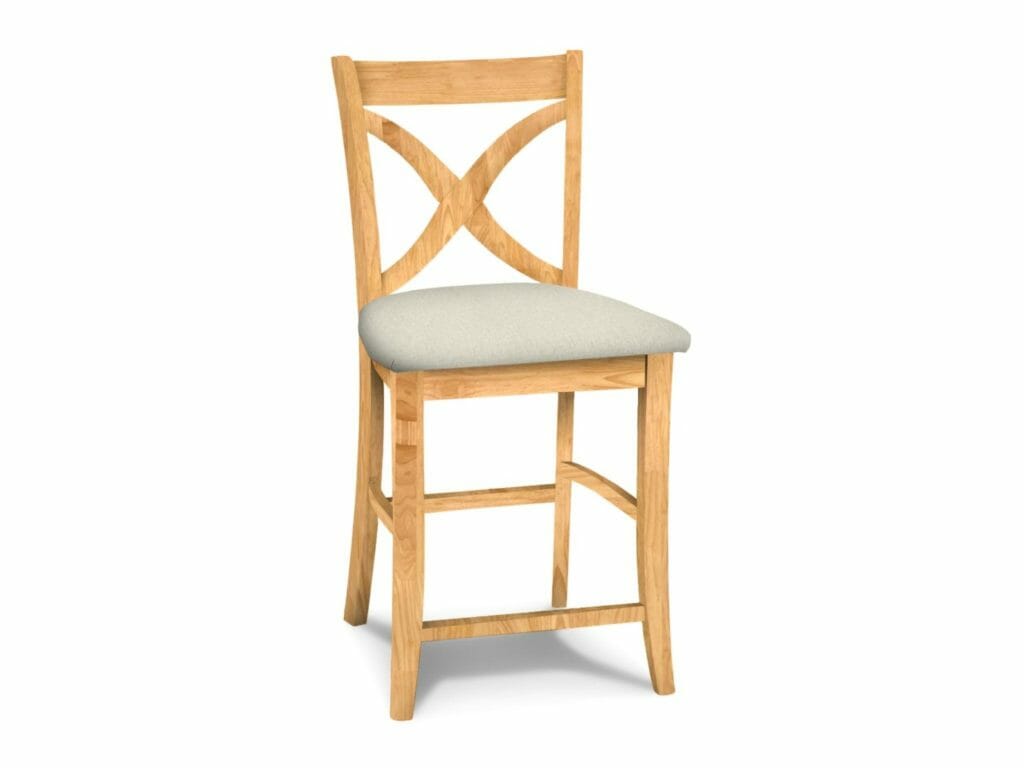 S-142-F6 Vineyard Counterstool w/Upholstered Seat 25