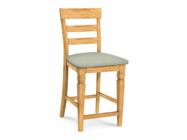 S-192-F6 Upholstered Java Counter Stool with Free Shipping 4