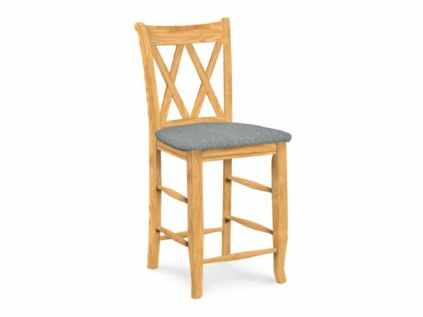 S-2002-F6 Counter Stool w/Upholstered Seat 41