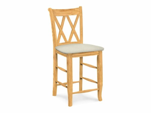 S-2002-F6 Counter Stool w/Upholstered Seat 39