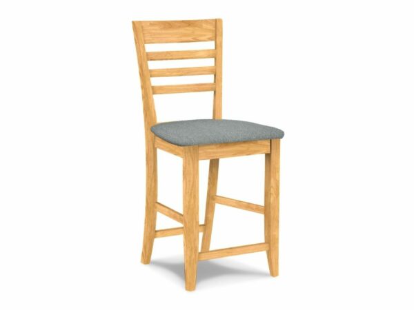 S-3102-F6 Roma Counterstool w/Upholstered Seat 33