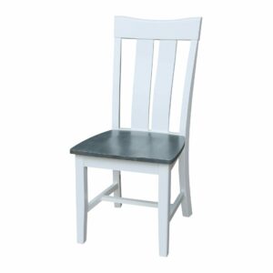 CI-13 Ava Chair 2-Pack - Heather Gray & White