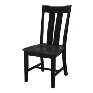 CI-13 Ava Chair 2-Pack - Coal & Black