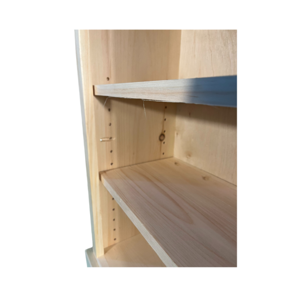 VR1884-10 Amish Pine Bookcase - Image 5