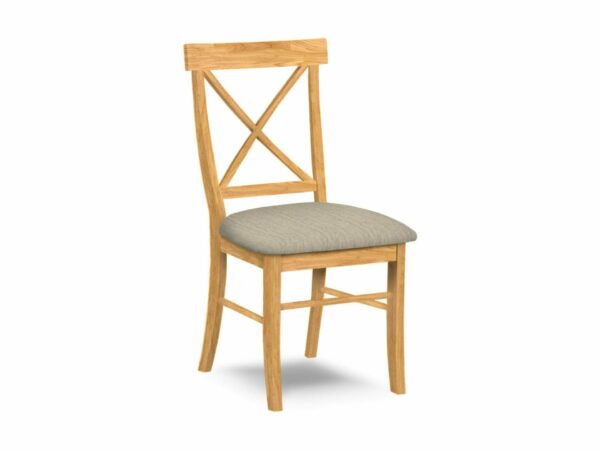 C-613-F6 X Back Chair w/Upholstered Seat 2-pack 5