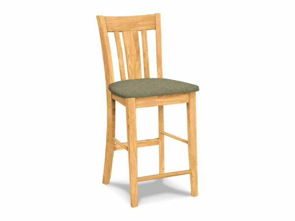 S-102-F6 San Remo Counter Stool w/Upholstered Seat 19