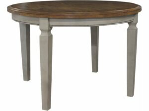 T-144R-30 Vista Round Table - Hickory & Stone