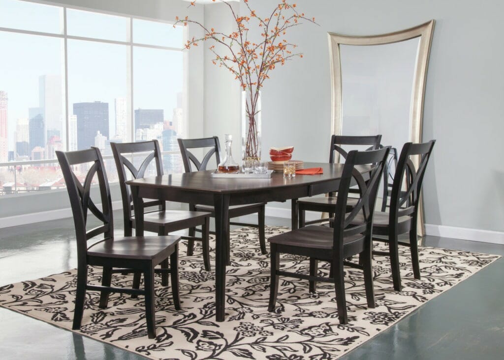 T75 4260xb 14 Rno Table 6 Chairs, Dining Room Table Sets Black Friday 2020