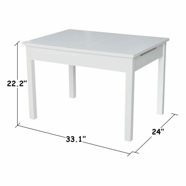 JT-2532L Child's Lift Top Table with Free Shipping 28