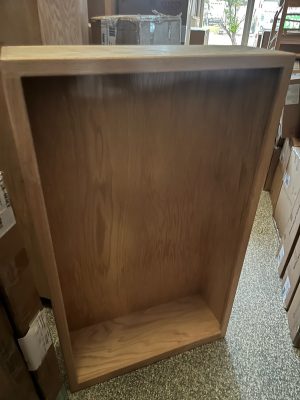 CLEARANCE BCK3660/12CT Oak 36 wide x 60 High Contemporary Bookcase