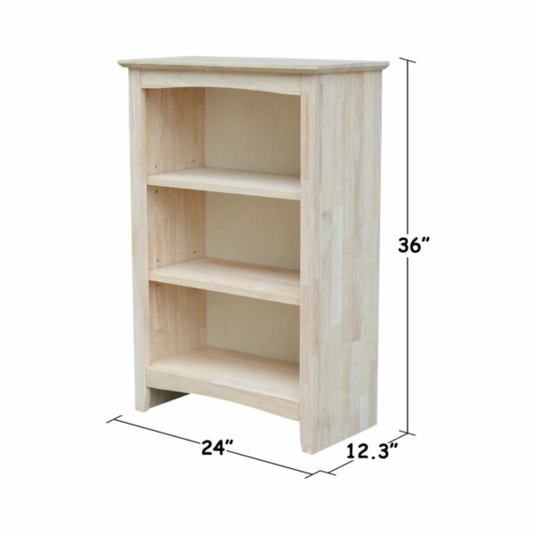 SH-24236A Shaker 24x36 Bookcase with Free Shipping 13
