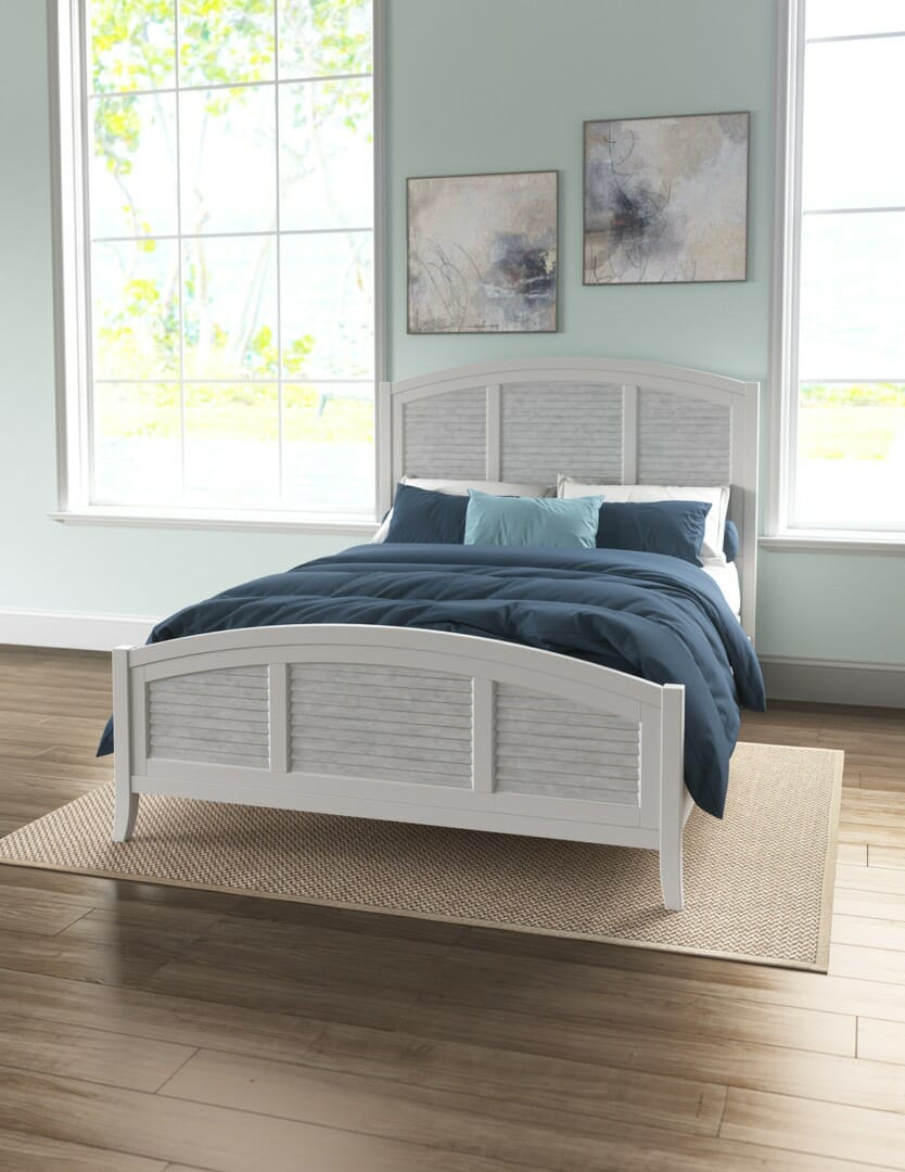BD128-1202 High Tide Arch Bed | Unfinished Furniture of Wilmington